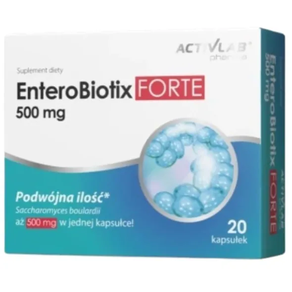 ACTIVLAB PHARMA EnteroBiotix FORTE 500 mg 20 kaps