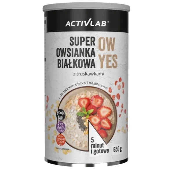 ACTIVLAB Super Owsianka Białkowa OW YES 650 g