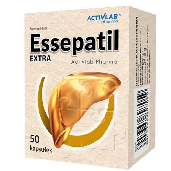 ACTIVLAB Wsparcie Wątroby Fosfolipidy Essepatil Extra 50 kaps