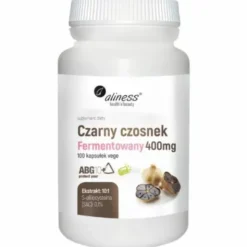 ALINESS Czarny Czosnek Fermentowany 400 mg 100 kaps