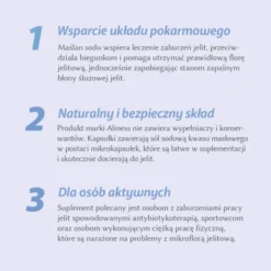 ALINESS Maślan Sodu 720mg 100 kaps