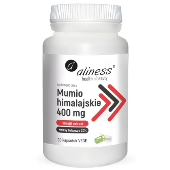 ALINESS Mumio Himalajskie 400mg 90 Vege kaps