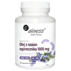 ALINESS Olej z Nasion Ogórecznika 1000 mg 60 kaps