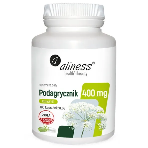 ALINESS Podagrycznik 400 mg 100 kaps