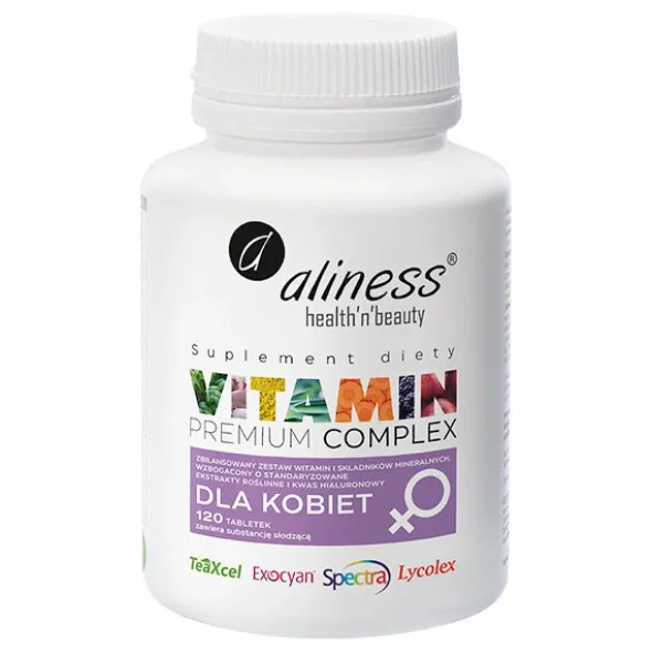 ALINESS Premium Vitamin Complex dla Kobiet 120 tabl