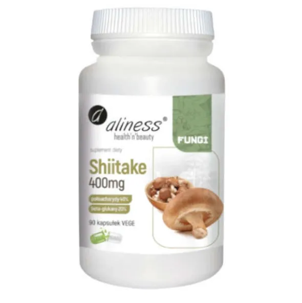 ALINESS Shiitake Ekstrakt 40/20 400mg 90 vkaps