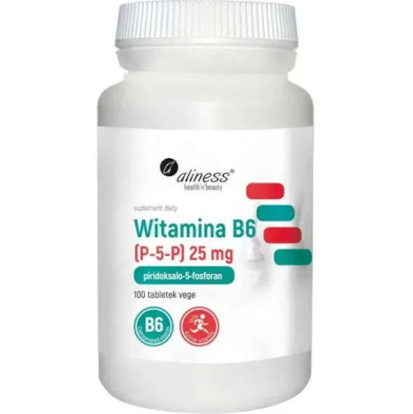 ALINESS Witamina B6 (P-5-P) 25 mg 100 tabl