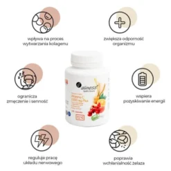ALINESS Witamina C 1000mg Plus 100 kaps