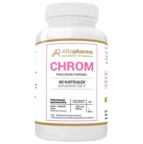 ALTO PHARMA Chrom Pikolinian 200µg 60 kaps