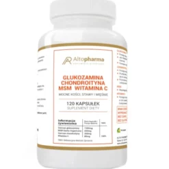 ALTO PHARMA Glukozamina + Chondroityna + MSM + Witamina C 120 kaps