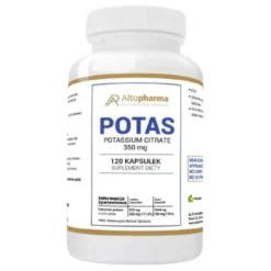 ALTO PHARMA Potas Cytrynian 350mg 120 kaps