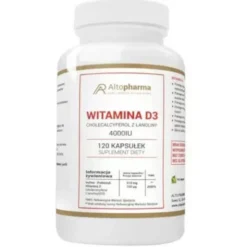 ALTO PHARMA Witamina D3 4000IU Forte 120 kaps
