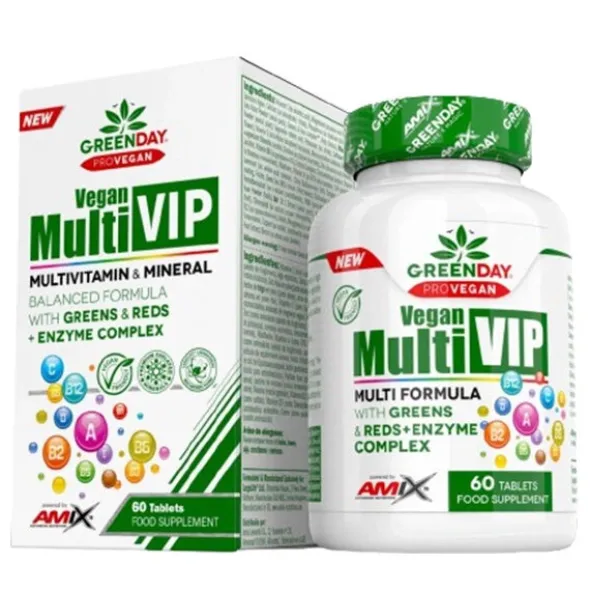 AMIX GreenDay MultiVIP Vegan 60 tabl