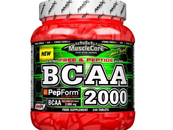 AMIX MuscleCORE BCAA 2000 with PepFORM 240 tabl