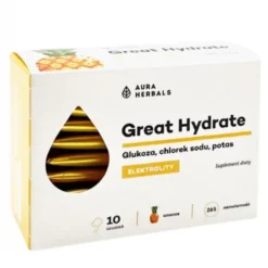AURA HERBALS Great Hydrate - Elektrolity 10 sasz