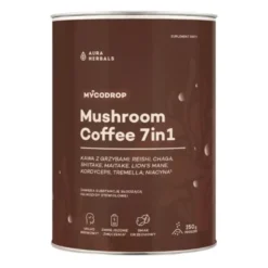 AURA HERBALS Kawa z Grzybami 7 w 1 proszek 250 g
