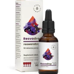 AURA HERBALS Resvadrop - Resweratrol Krople 30 ml