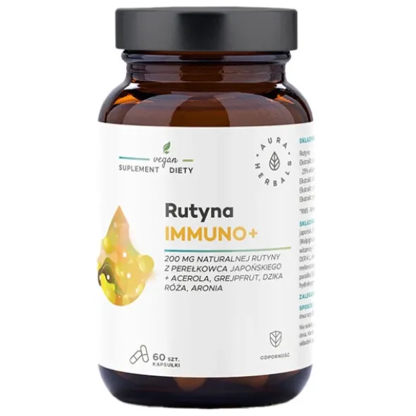 AURA HERBALS Rutyna Immuno+ 60 kaps