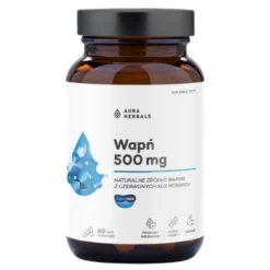 AURA HERBALS Wapń 500 mg 60 kaps