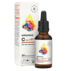 AURA HERBALS Witamina C Dla Dzieci krople 30 ml