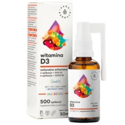AURA HERBALS Witamina D3 Dla Dzieci MCT 50 ml