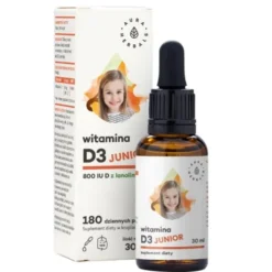 AURA HERBALS Witamina D3 Junior 800 IU krople 30 ml