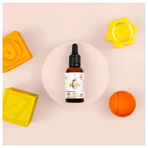AURA HERBALS Witamina D3 Junior 800 IU krople 30 ml