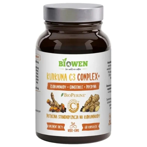 BIOWEN Kurkuma C3 Complex+ 60 kaps