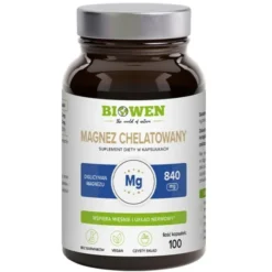 BIOWEN Magnez Chelatowany Diglicynian 100 kaps