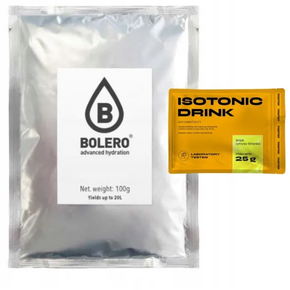 BOLERO Instant Drink 100 g + nowmax® Isotonic Drink 25 g