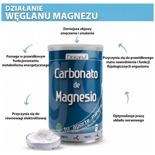 DRASANVI Carbonato De Magnesio 200 g