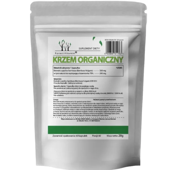 FOREST VITAMIN Bamboo Extract 60 kaps