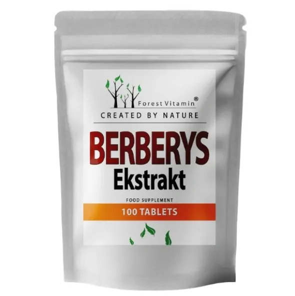 FOREST VITAMIN Berberys 500mg 100 tabs