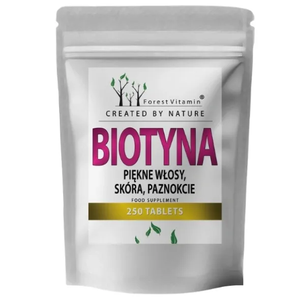 FOREST VITAMIN Biotyna 2,5mg 250 tabs