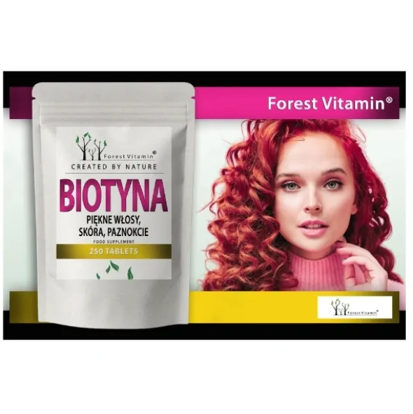 FOREST VITAMIN Biotyna 2,5mg 250 tabs