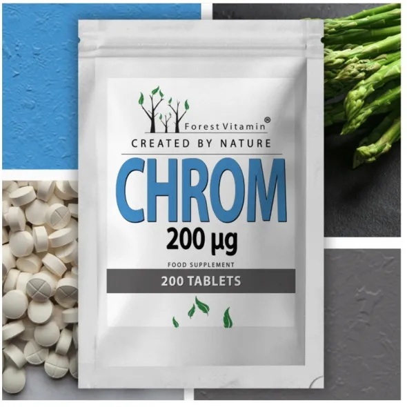 FOREST VITAMIN Chrom 200 tabs