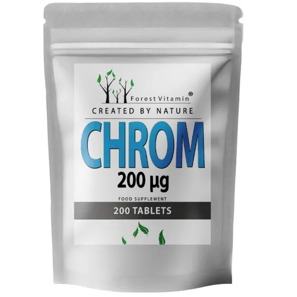 FOREST VITAMIN Chrom 200 tabs