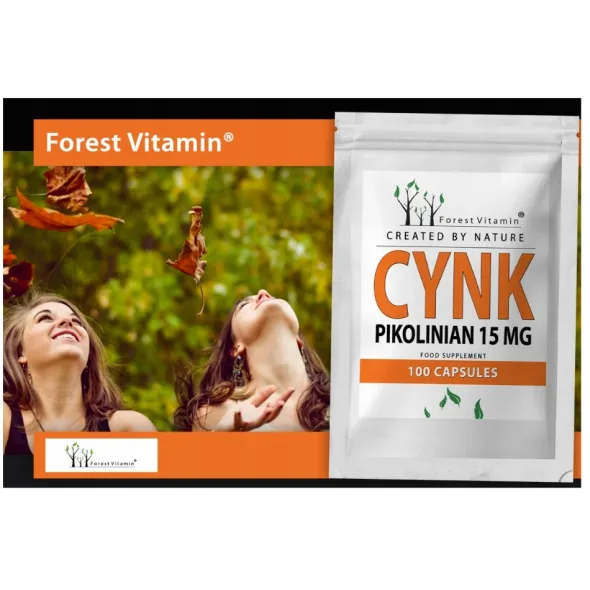 FOREST VITAMIN Cynk 100 kaps