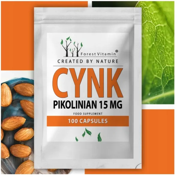 FOREST VITAMIN Cynk 100 kaps
