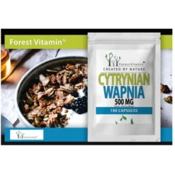 FOREST VITAMIN Cytrynian Wapnia 500 mg 100 kaps