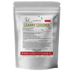FOREST VITAMIN Czarny Czosnek 400mg 60 Kaps