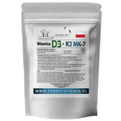 FOREST VITAMIN D3 4000 IU K2 MK7 100 µg 100 tabs