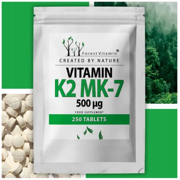FOREST VITAMIN K2 MK7 500 µg 250 tabs