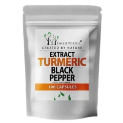 FOREST VITAMIN Kurkuma 500mg Pieprz 10mg 100 kaps