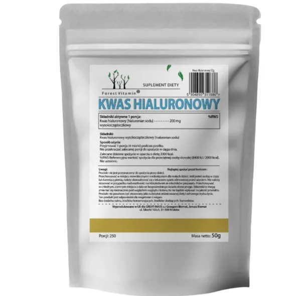 FOREST VITAMIN Kwas Hialuronowy 50 g