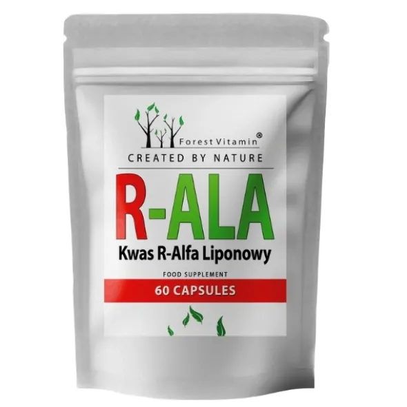 FOREST VITAMIN Kwas R-Alfa Liponowy 250 mg 60 kaps