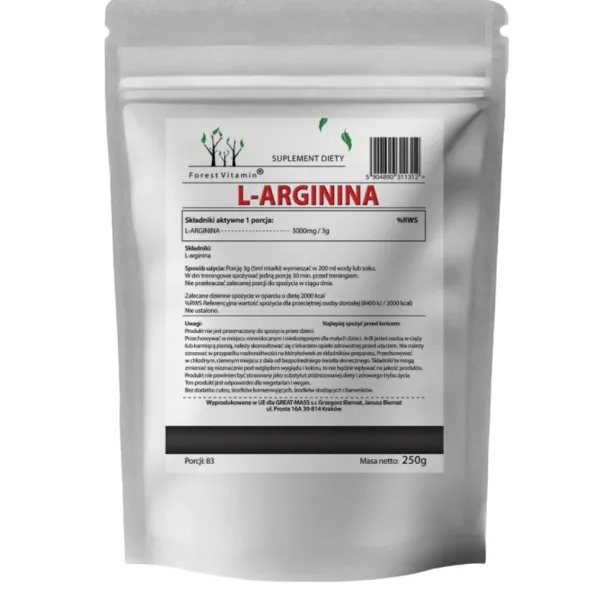 FOREST VITAMIN L-Arginina AAKG 250 g