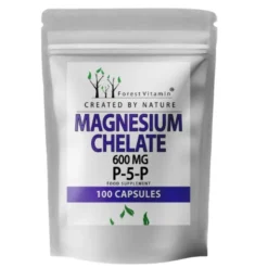 FOREST VITAMIN Magnez Chelatowany 600mg + Witamina B6 P-5-P 100 kaps