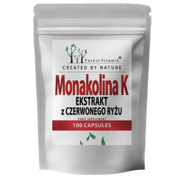 FOREST VITAMIN Monokalina K Czerwony Ryż 100 kaps