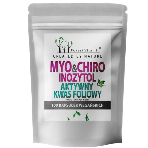 FOREST VITAMIN MYO Inozytol + Chro Inozytol + Kwas foliowy 100 kaps